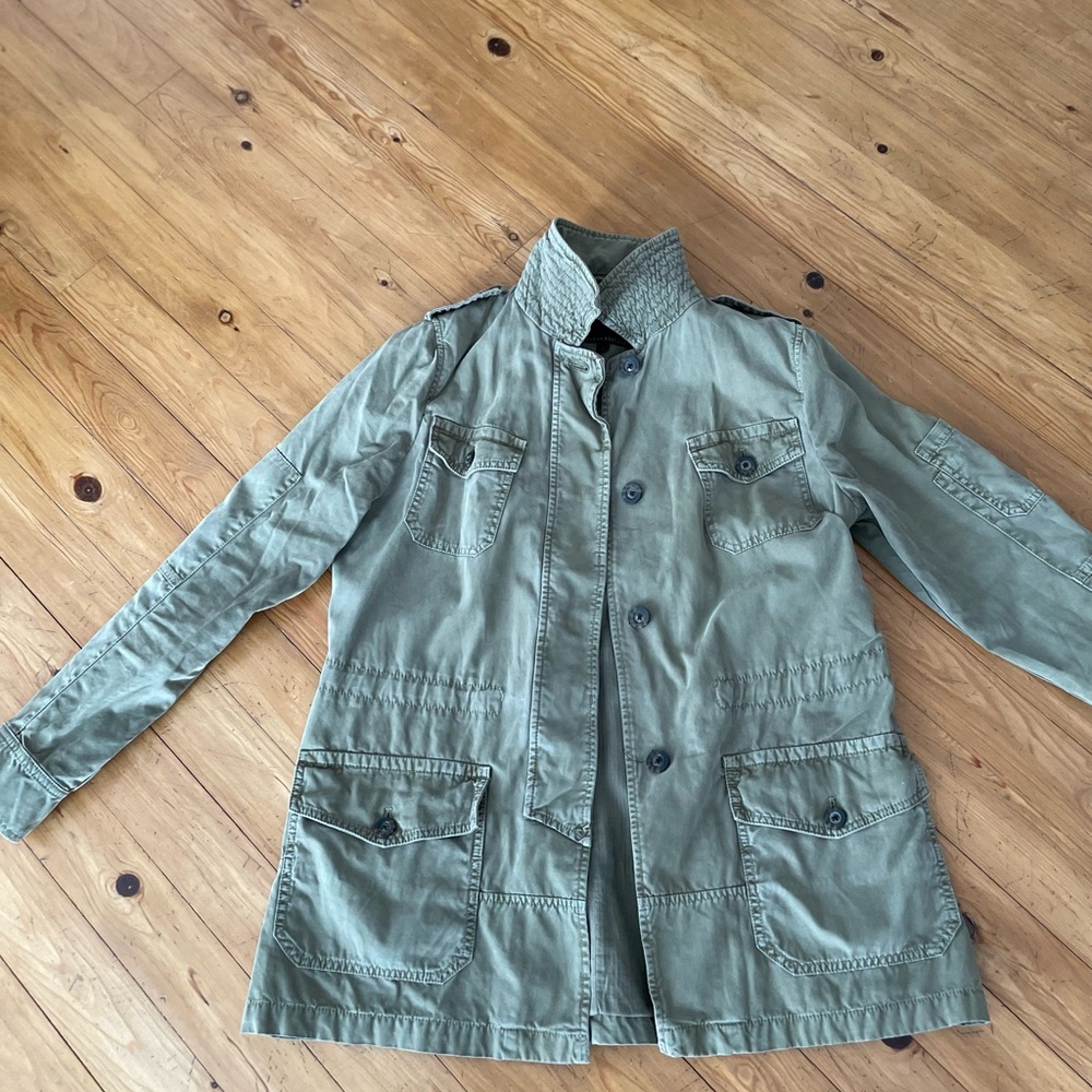 Banana Republic Olive Green Women's Military Style Jacket